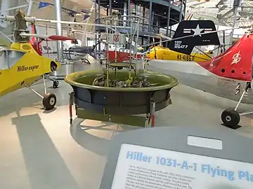 Hiller 1031-A-1 at Udvar-Hazy Center