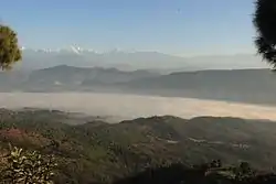 Himalayas from Bhakunde