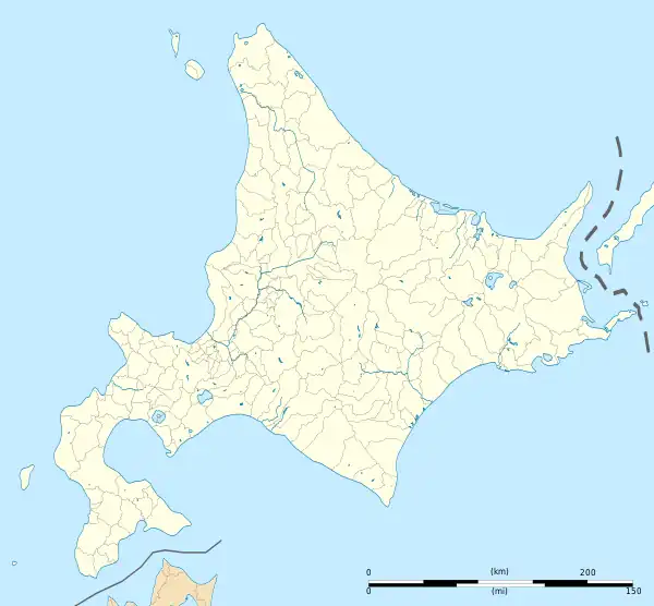 Yūchi Station is located in Hokkaido