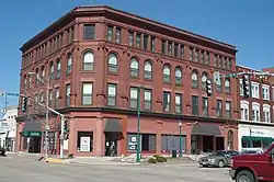 Image 38Howes Building, in Clinton County (from National Register of Historic Places listings in Iowa)