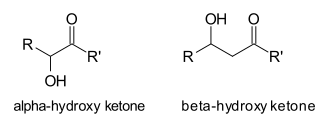 Alpha- and beta-hydroxy ketones