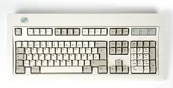 1995 IBM Model M (P/N 1391403) (German)