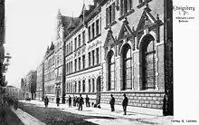 Photo of Hannah's secondary school, the Queen Louise School for girls