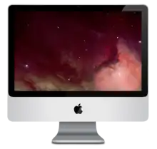 Aluminium iMac.