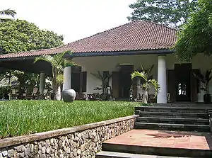 19th century Indo-European hybrid plantation villa. Now part of Losari resort