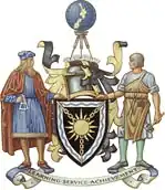 Coat of arms of the New Zealand Institution of Engineers