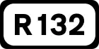 R132 road shield}}