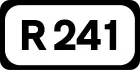 R241 road shield}}