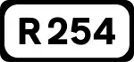 R254 road shield}}