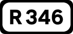 R346 road shield}}