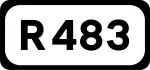 R483 road shield}}