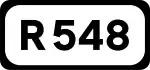 R548 road shield}}