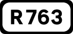 R763 road shield}}