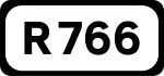 R766 road shield}}