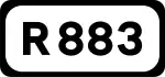 R883 road shield}}