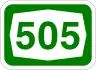 Route 505 shield}}