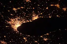 Chicago (left) and Milwaukee (center)