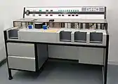 Functional prototype of Giesecke & Devrient's first banknote processing system ISS 300 (1974)