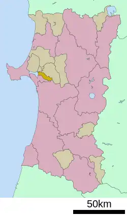 Location of Ikawa