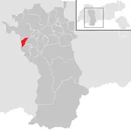 Location in the district