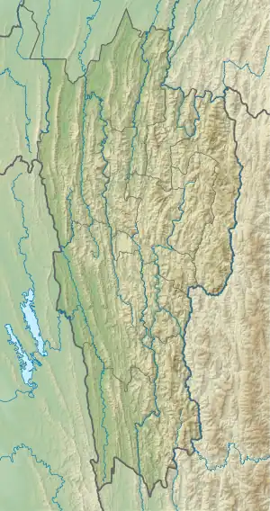 Tlawng Dam is located in Mizoram