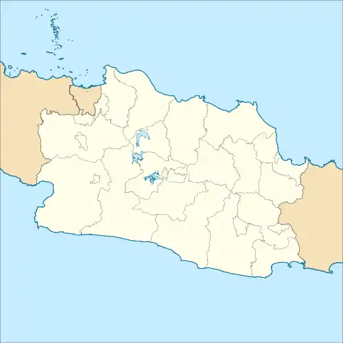 2009 West Java earthquake is located in West Java