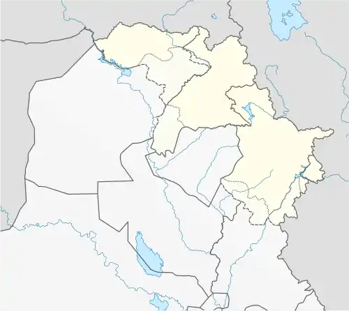 Barzan is located in Iraqi Kurdistan