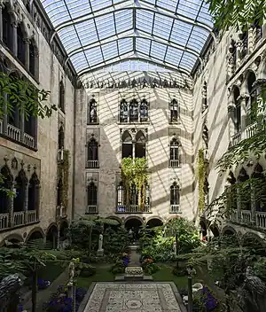 Gardner Museum viewed from the Fenway