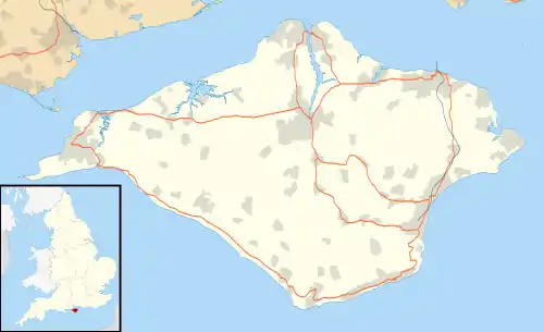 Binstead is located in Isle of Wight