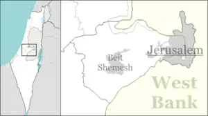 Yeshivat Beit Yisrael bombing is located in Jerusalem