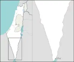 2011 southern Israel cross-border attacks is located in Southern Negev region of Israel