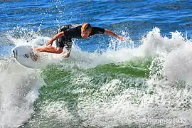 Surfer at Strandhill