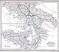 Southern Italy and Sicily on the 1849 map.