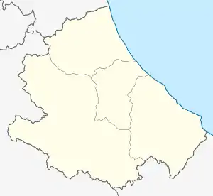 Colledara is located in Abruzzo