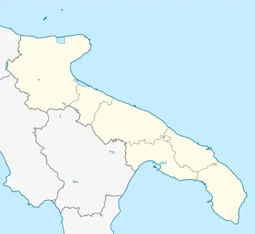 San Donaci is located in Apulia