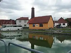 Water tank and firehouse