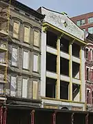 Front of the buildings in the J.T.S. Brown and Son's Complex, 105-109 E. Main Street