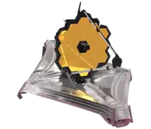 Model of James Webb Space Telescope