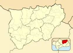 Santisteban del Puerto is located in Province of Jaén (Spain)