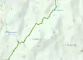 Map of Mt Jagungal.