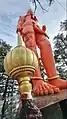 Statue of God Shree Hanuman at Jakhu Temple.