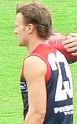 James McDonald was Melbourne's captain from 2008 to 2010 and played 251 matches for Melbourne