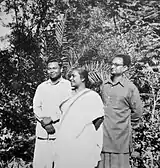 Jamuna Sen with husband Keshab Chandra Sen and son Suprabuddha Sen. Photo courtesy: Suprabuddha & Deepa Sen