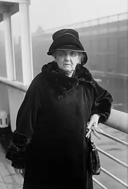 Image 16Jane Addams (1860–1935) was an American settlement activist, reformer, social worker, sociologist, public administrator and author. She was a notable figure in the history of social work and women's suffrage in the United States and an advocate for world peace.