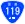 National Route 119 shield