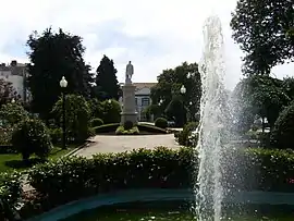 The civic gardens of Paços de Ferreira