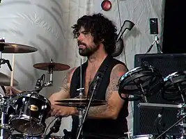 Lane with Primus, Soundwave festival, Brisbane, Australia, 2011