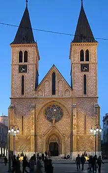 Sacred Heart Cathedral in Sarajevo (1884–1889)