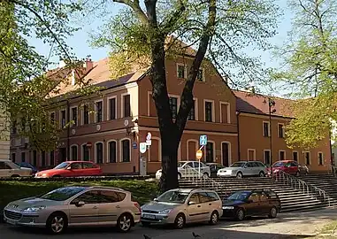 View from the cathedral frontcourt