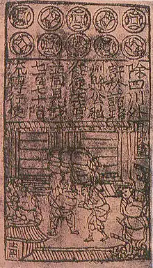 Jiaozi (currency), 10th century, Sichuan, China.